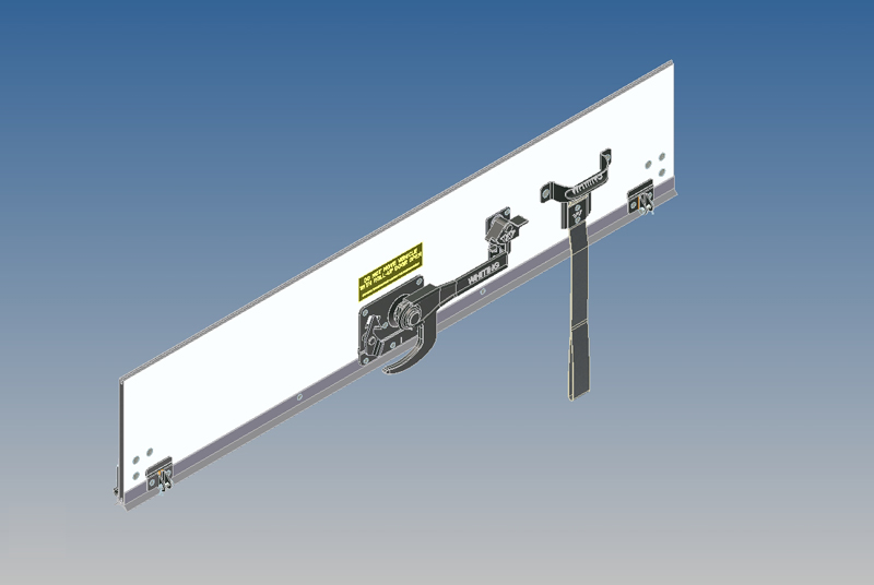 Bottom Panel - With Hardware No Lock -15-1/2` High
